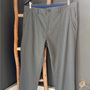 Twillory Performance Gray - Slim Casual Trouser /Golf Pant